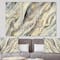 Designart - Glam Golden Falls - Modern Premium Canvas Wall Art